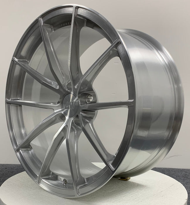 AWX for Corvette C8 19x9.0" +35 Brushed Silver