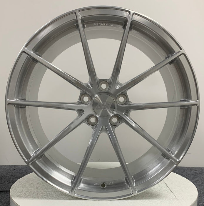 AWX for Corvette C8 19x9.0" +35 Brushed Silver