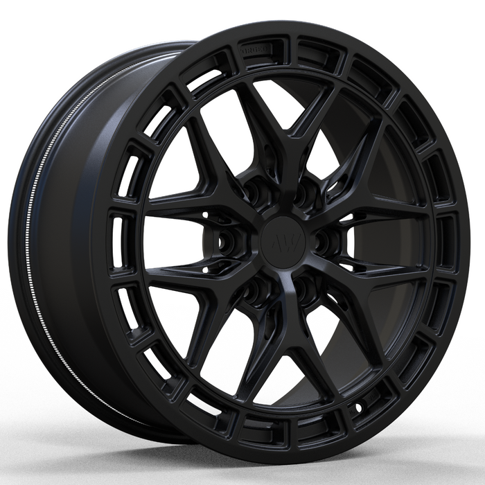 AW09 for Tesla Cybertruck 20x9" +55 Satin Black