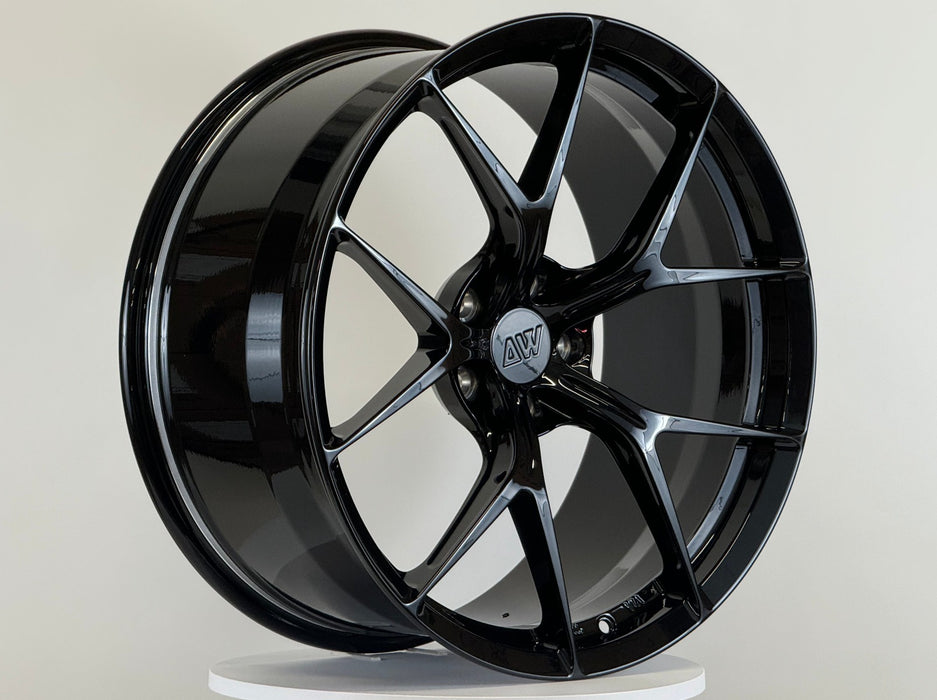 AWZZ for BMW M5 20x9.5" +22 Gloss Black