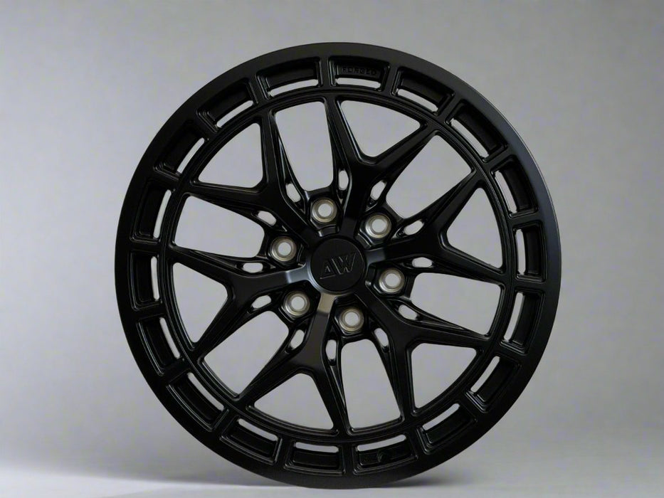 AW09 for Tesla Cybertruck 20x9" +55 Satin Black