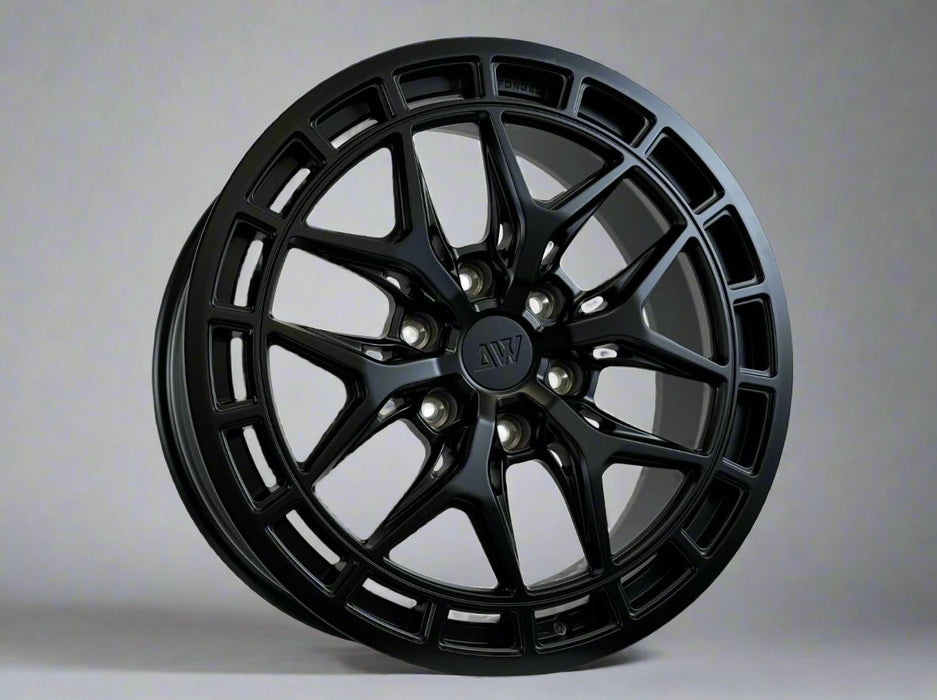 AW09 for Tesla Cybertruck 20x9" +55 Satin Black