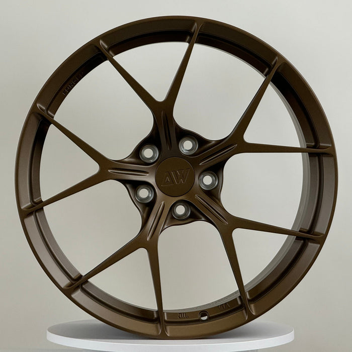 AWZZ for Tesla Model X 22x10.0" +30 Satin Bronze