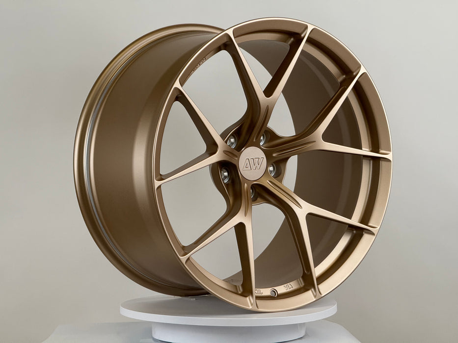 AWZZ for BMW M5 20x10.5" +22 Matte Gold