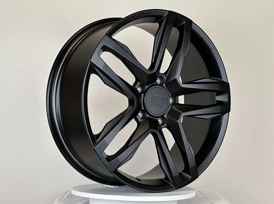 AW10 for Rivian R1T/R1S 22x8.5" +45 Satin Black