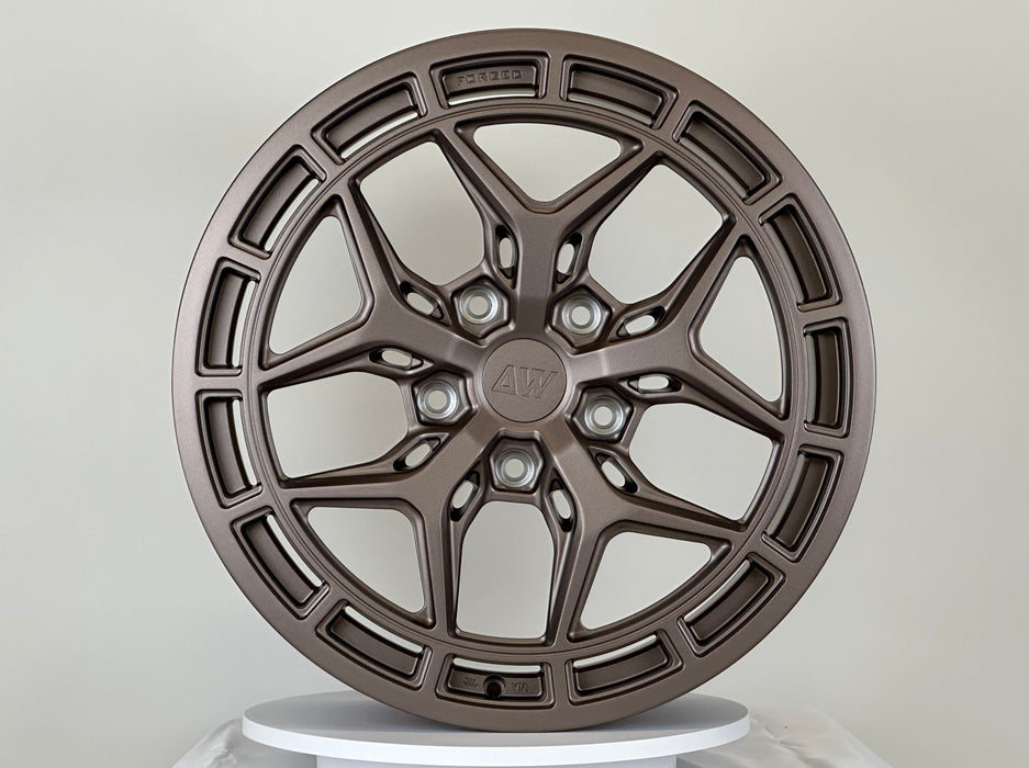 AW09 for Rivian R1T/R1S 20x8.5" +48 Satin Bronze