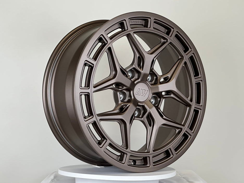 AW09 for Rivian R1T/R1S 20x8.5" +48 Satin Bronze