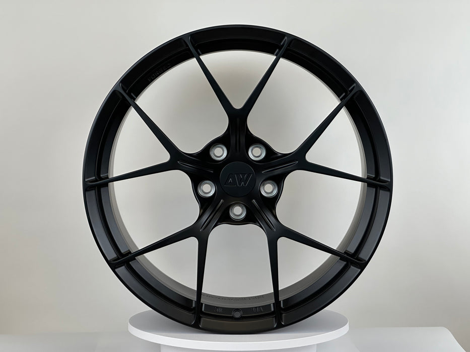 AWZZ for Tesla Model S/X 20x10.5" +40 Satin Black