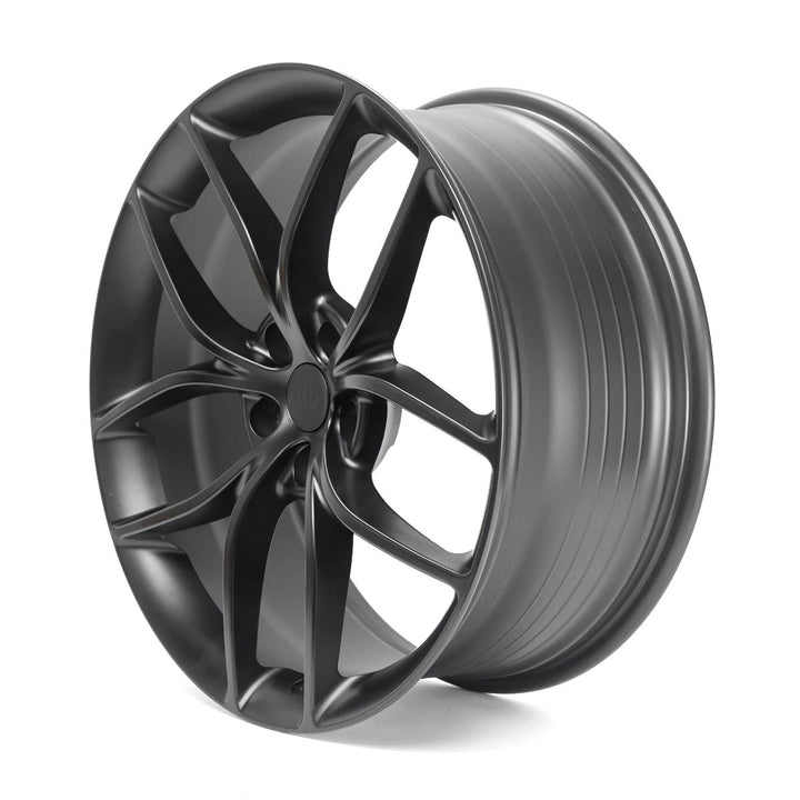 AW21 for Tesla Model 3/Y 19x9.5 Inch +35 Offset Forged Wheels Satin Black