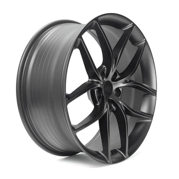 AW21 for Tesla Model 3/Y 19x9.5 Inch +35 Offset Forged Wheels Satin Black