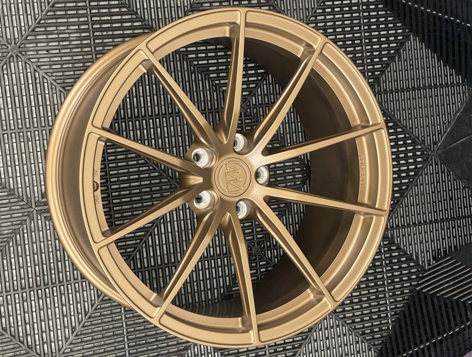 AWX for Tesla Model S 19x10.5" +38 Satin Bronze