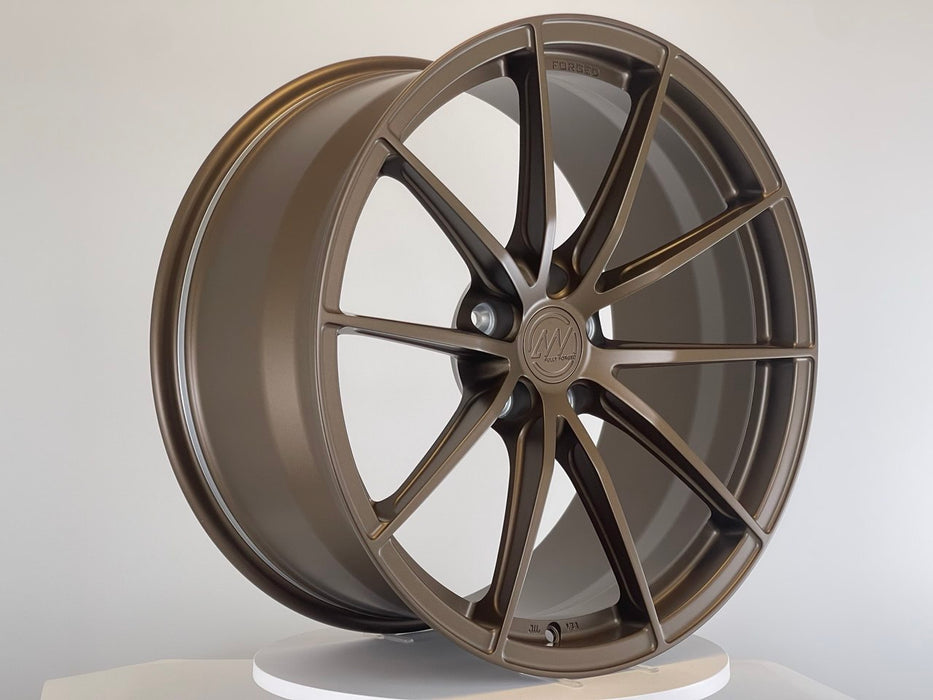 AWX for Tesla Model S 19x10.5" +38 Satin Bronze