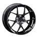 AWZZ 18x8.5 ET35 Gloss Black — interactive 3D view