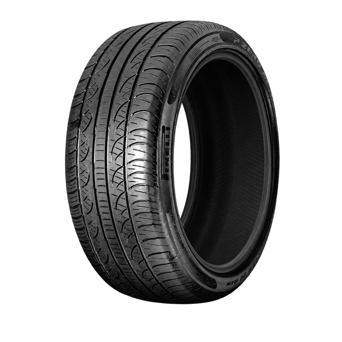 Pirelli P Zero Nero All Season — Model illustration edited with AI to remove the wheel. Sidewall markings may vary by selected size