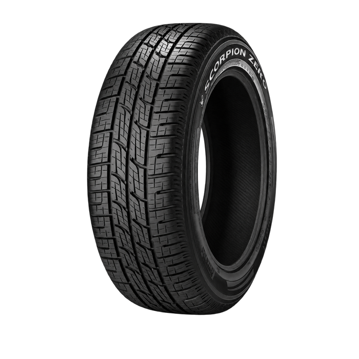 Pirelli Scorpion Zero — Model illustration edited with AI to remove the wheel. Sidewall markings may vary by selected size
