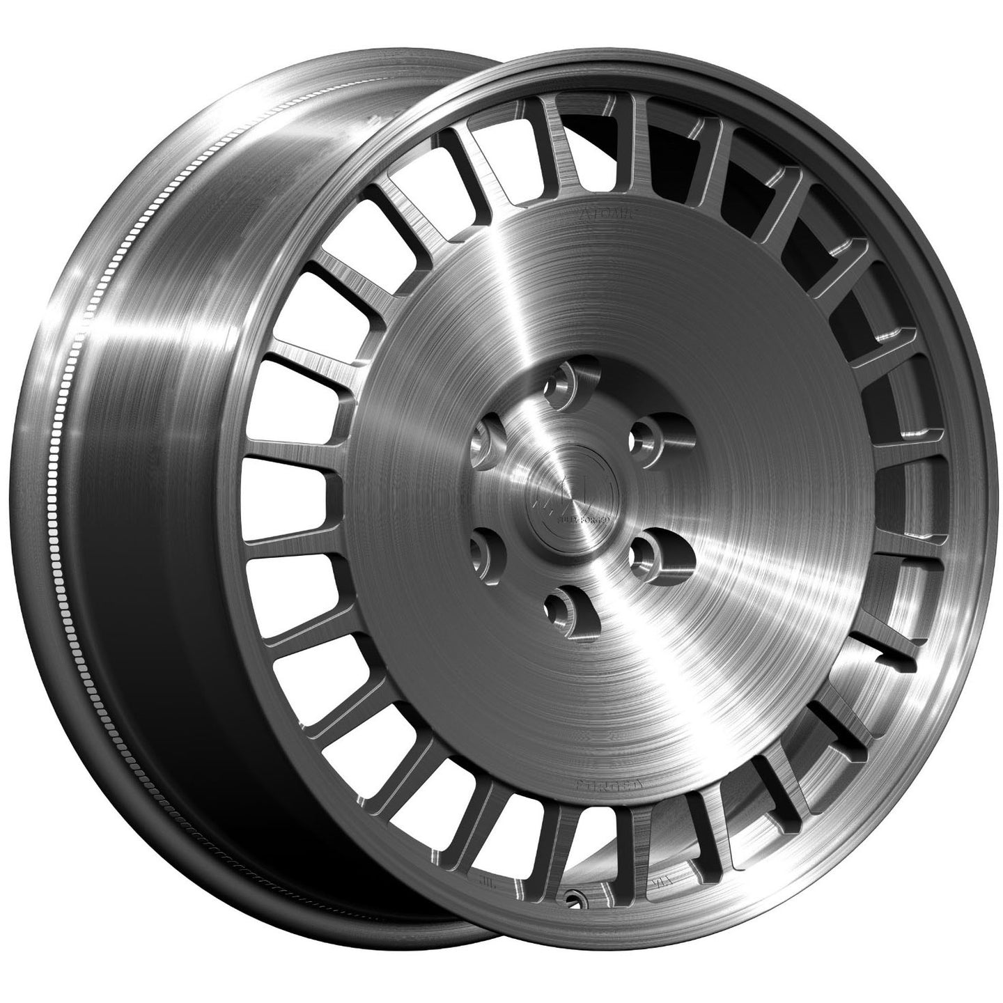 AWDX for Tesla Cybertruck 20x9.0 Inch +40 Offset Forged Wheels Gloss Brushed Grey