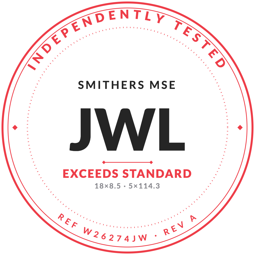 Independently tested by Smithers to the JWL standard